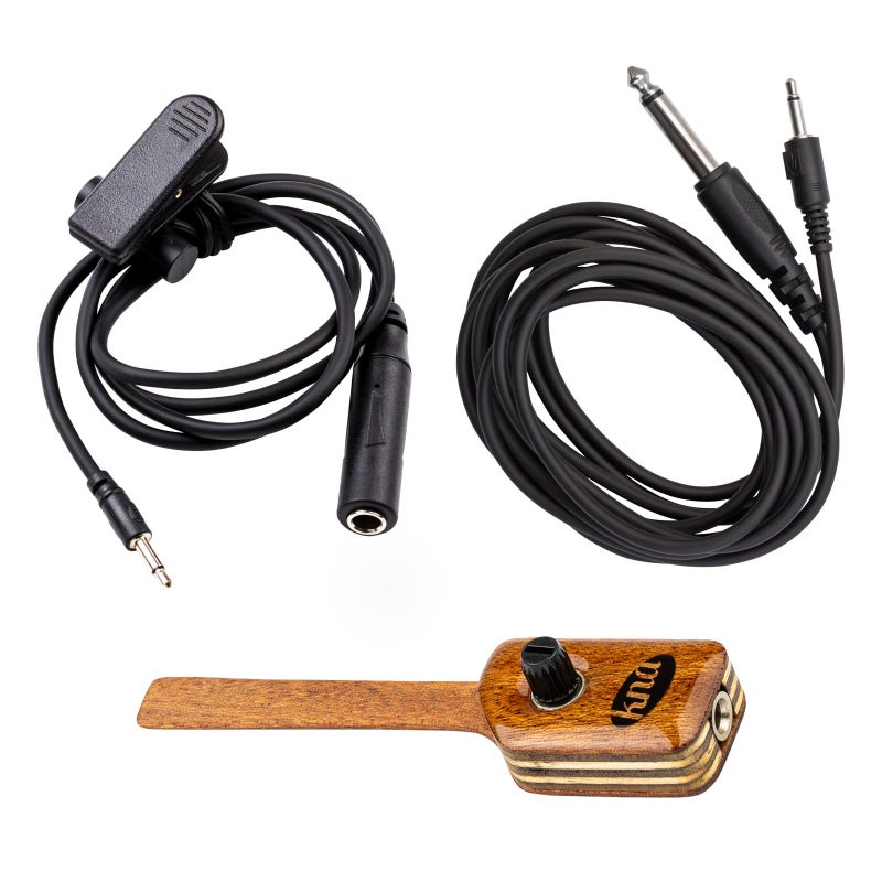 KNA UK-2 Portable Piezo Ukulele Pickup â€“ Natural Uke Tone, Lightweight, Detachable, Onboard Volume Control, Passive No-Battery Design, Easy No-Mod Installation, Handcrafted in Europe - Image 3